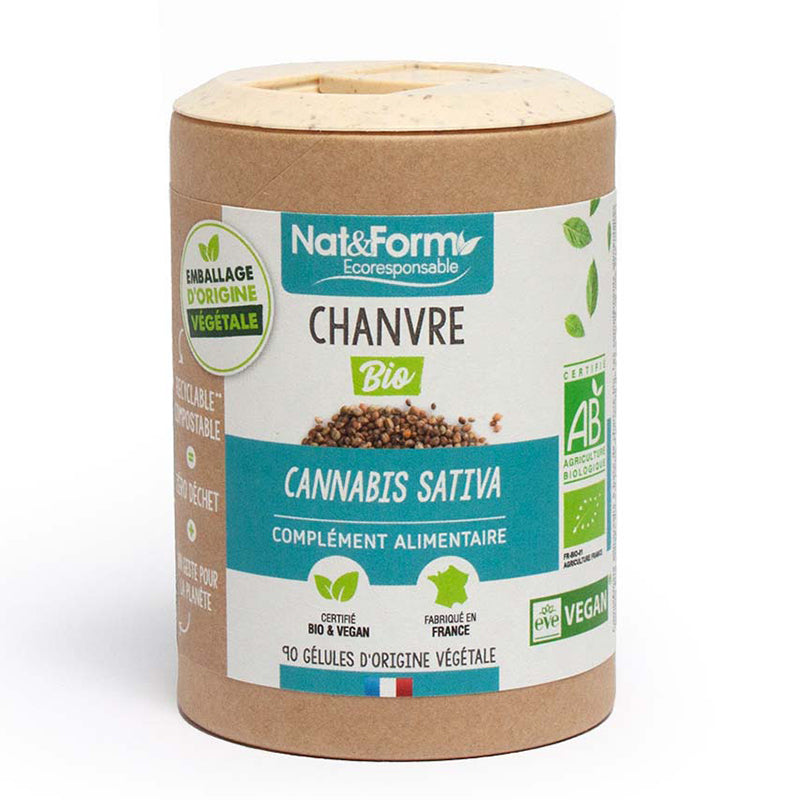 Chanvre Bio Cannabis Sativa Екстракт от БИО Конопени семена 90 капсули