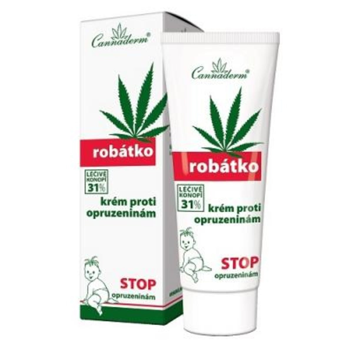 Cannaderm РОБАТКО КРЕМ ПРОТИВ ПОДСИЧАНЕ, 75 мл