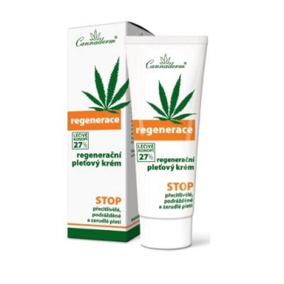 Cannaderm РЕГЕНЕРАЦИЯ - ВЪЗСТАНОВЯВАЩ КРЕМ ЗА СУХА КОЖА 75 гр