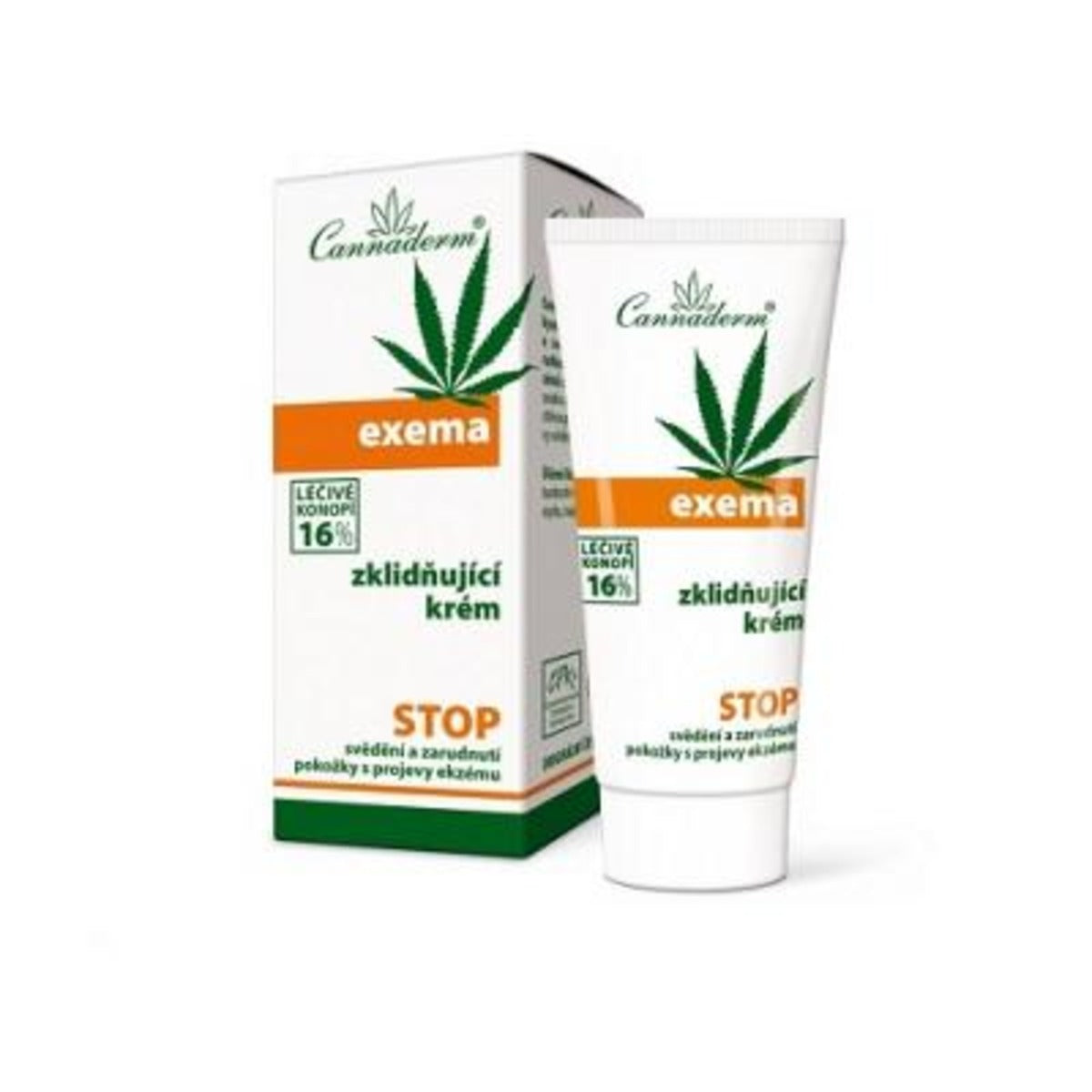 Cannaderm ЕКЗЕМА - УСПОКОЯВАЩ КРЕМ С ЛЕКО КИСЕЛИННО PH 4,7, 50 гр