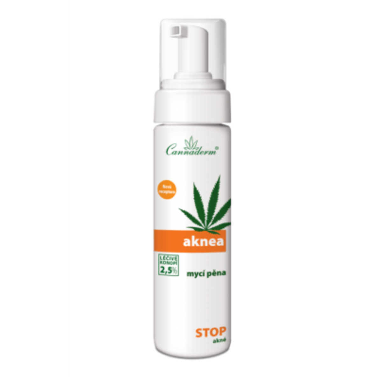 Cannaderm АКНЕА ПЯНА ЗА ПОЧИСТВАНЕ, 180 ml