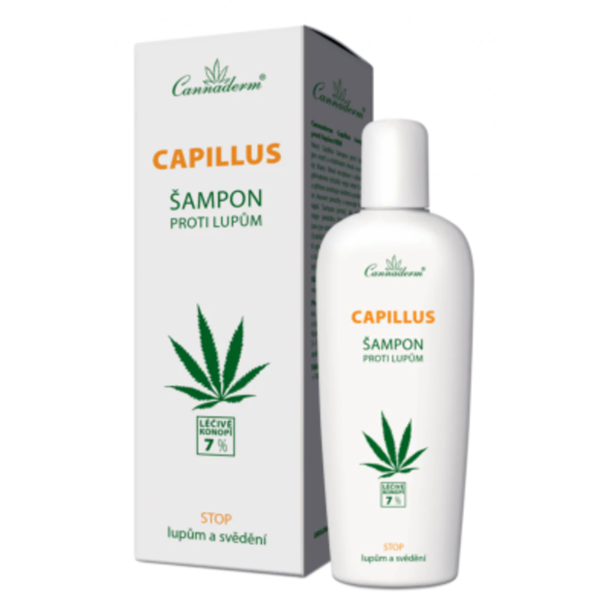 Cannaderm КАПИЛУС ШАМПОАН ПРОТИВ ПЪРХОТ, 150 мл