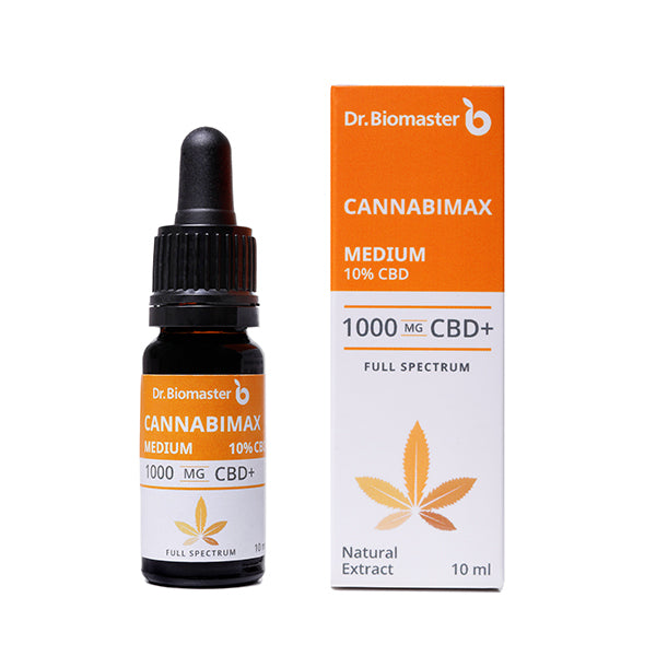 CBD МАСЛО Dr. Biomaster CANNABIMAX MEDIUM – 10% CBD, 10 мл
