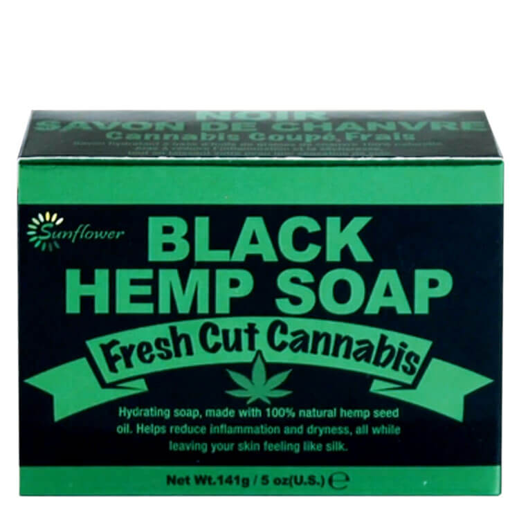 Difeel Черен сапун с коноп - 141г