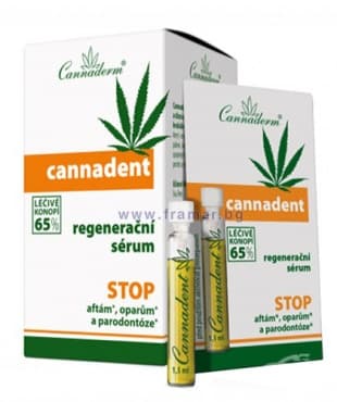 Cannaderm Cannadent серум за афти и херпеси, 5 мл.