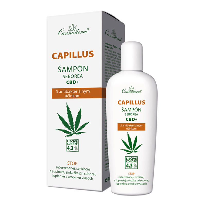 CANNADERM КАПИЛУС ШАМПОАН ПРОТИВ СЕБОРЕЯ CBD ПЛЮС