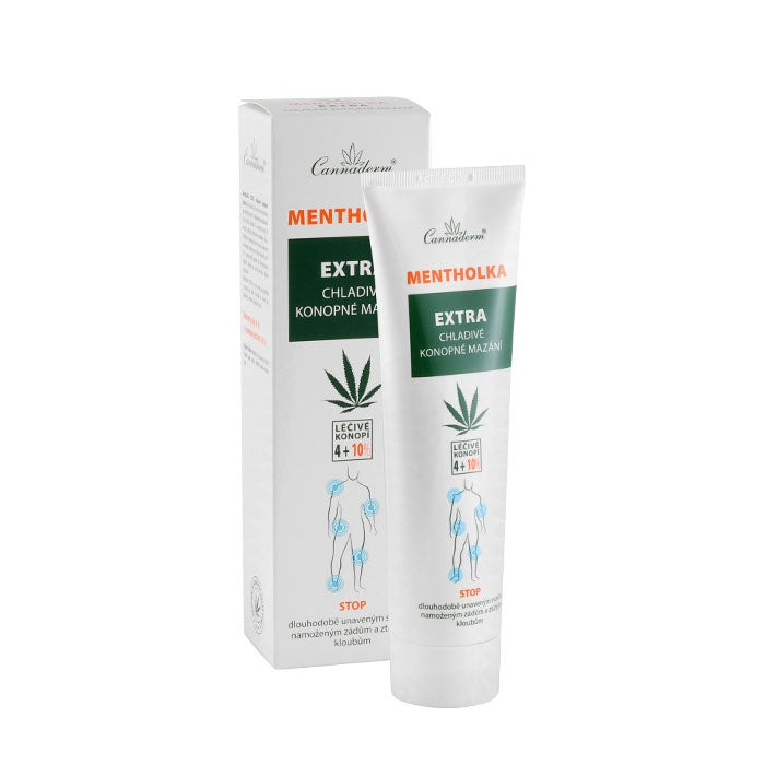 Cannaderm МЕНТОЛКА ОХЛАЖДАЩ ГЕЛ - ЕКСТРА, 150 мл