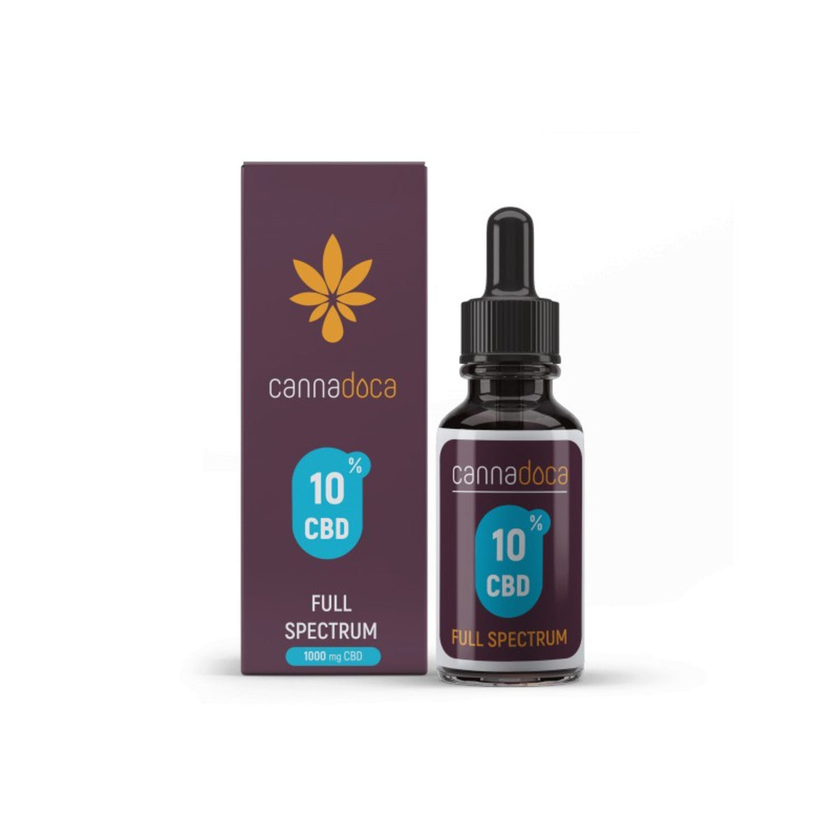 CANNADOCA 10% CBD МАСЛО - ПЪЛЕН СПЕКТЪР