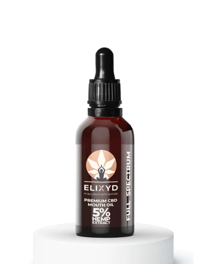 ELIXYD 5% CBD МАСЛО ШИРОК СПЕКТЪР