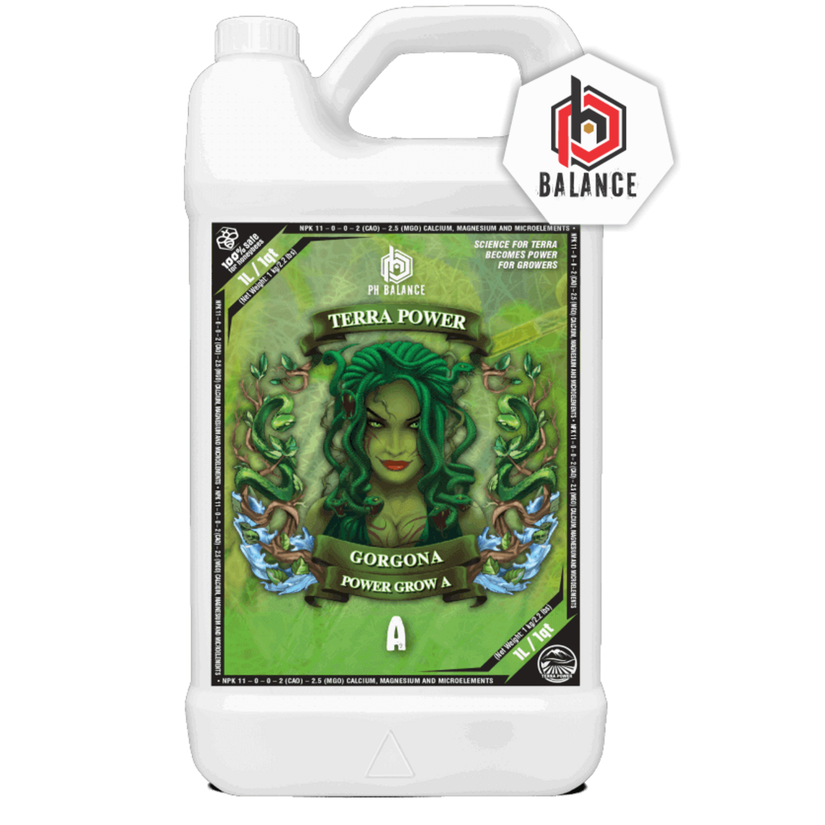 GORGONA – POWER GROW A – PH БАЛАНС