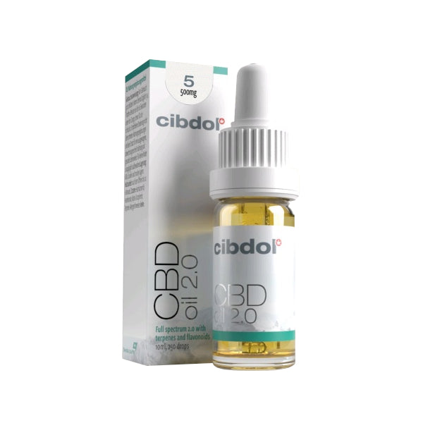 CBD Масло CIBDOL 460 mg – 5% CBD, 10 ml