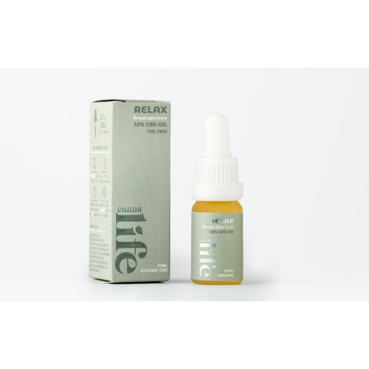 CANNA LIFE СВD МАСЛО 10% RELAX