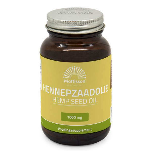 Mattisson Масло от конопено семе срещу стрес, тревожност и безсъние 60 капсули