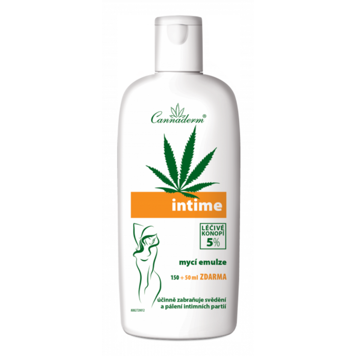 Cannaderm ЕМУЛСИЯ ЗА ИНТИМНА ХИГИЕНА, 150 ml