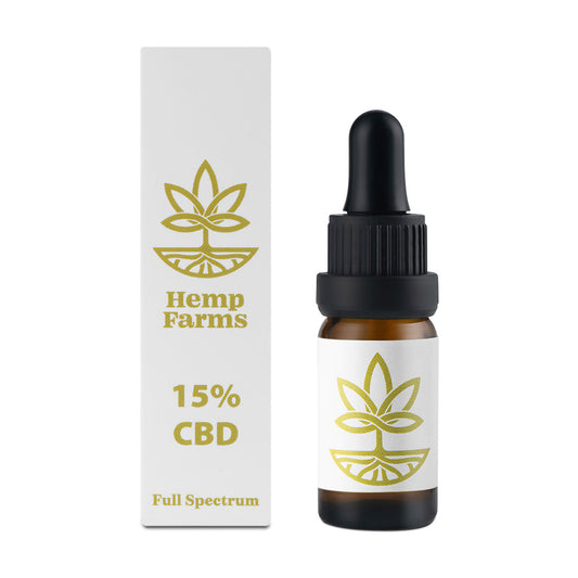 Hemp Farms CBD Масло – 15% 1500mg 10мл Съдържание