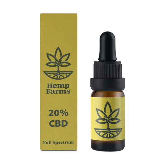 Hemp Farms CBD Масло – 20% 2000mg 10мл Съдържание