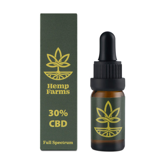 Hemp Farms CBD Масло – 30% 3000mg 10мл Съдържание