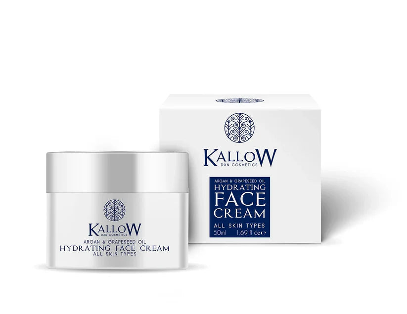 DXN Kallow – Argan & Grapeseed Oil Hydra крем за лице