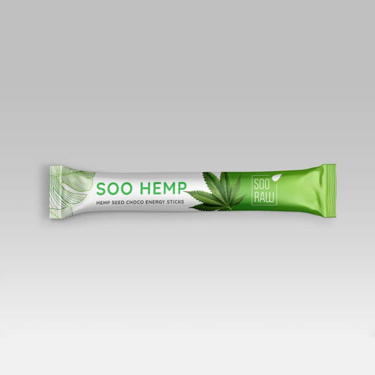 Суров бар с Конопено семе и мента SOO RAW