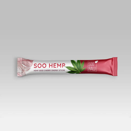 Суров бар с Конопено семе и череши SOO RAW